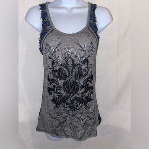 Women’s size Small MAURICES embellished tank top